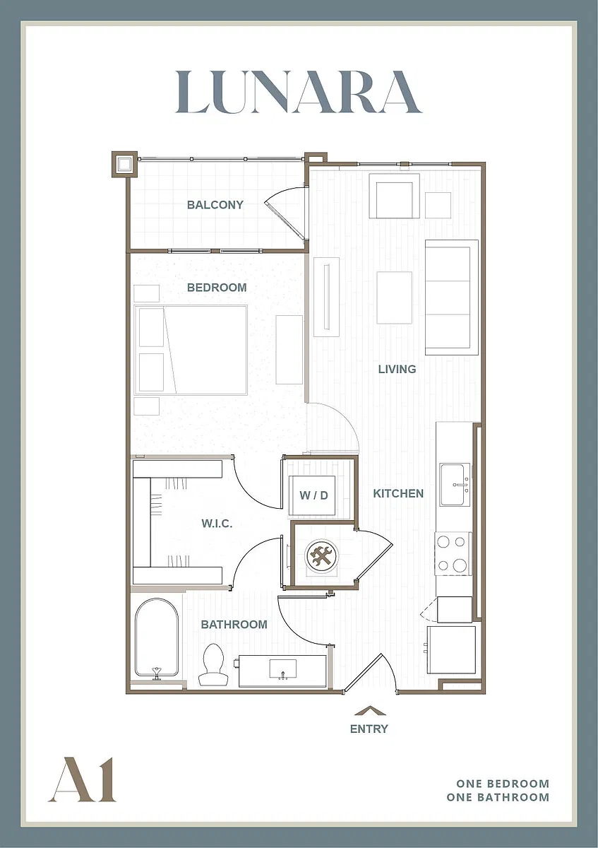 Floor plan A1