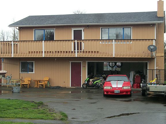 rear home with garage 