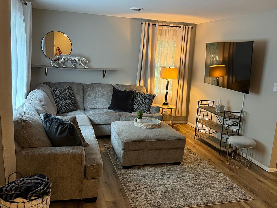 Living Room with Smart TV