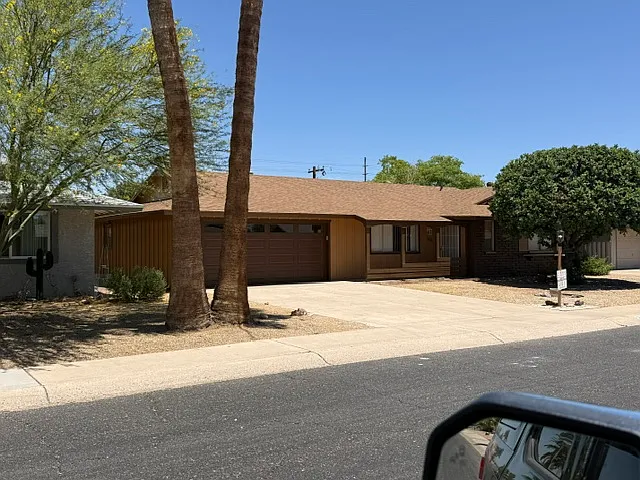 2 car garage with storage area