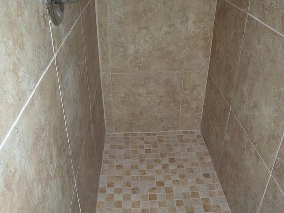 walk in shower