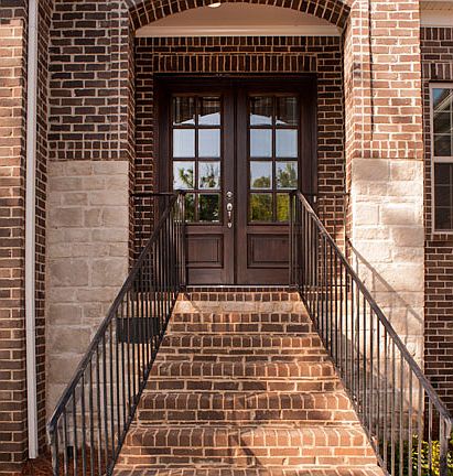 The Camden A Exterior with Recessed Entry