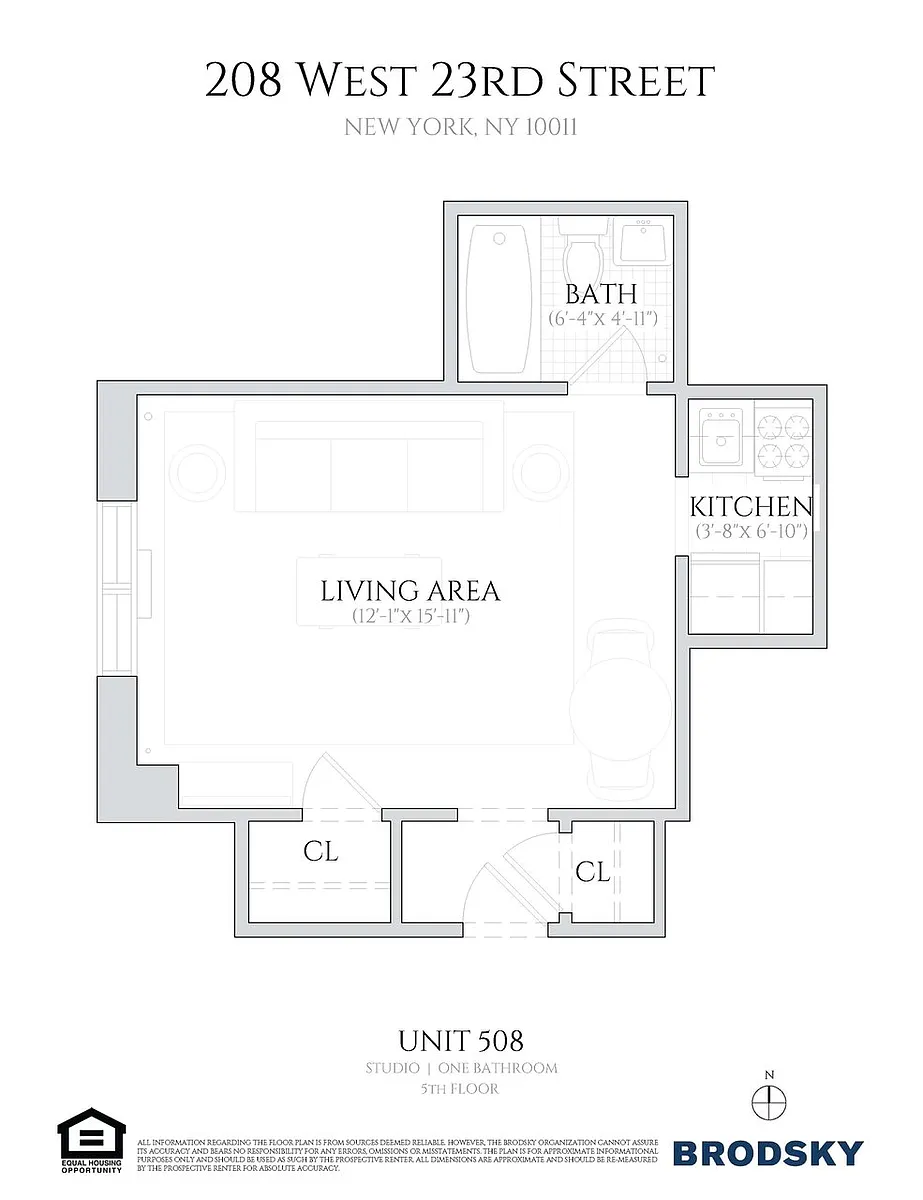Photo 2 of 14 - 208 W 23rd St #808 - Manhattan, NY Building Photo - 208 W 23rd St #808