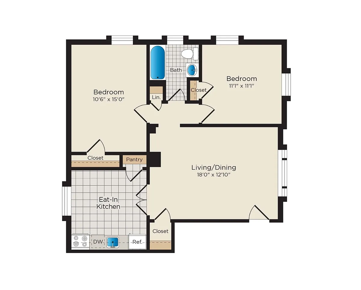 Floor plan B02N