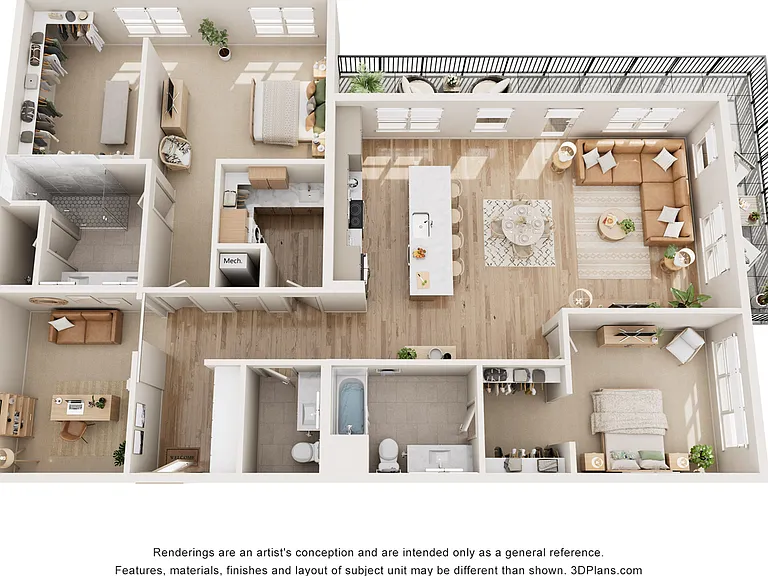 2 Bed 2 Bath | 1919 sq ft 2 Bed 2 Bath | 1919 sq ft