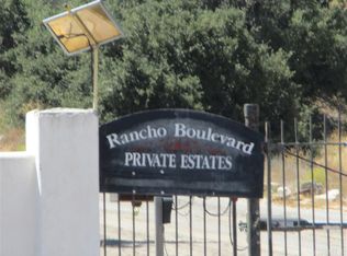 0 Opalocka Rd LOT 27, Boulevard, CA 91905