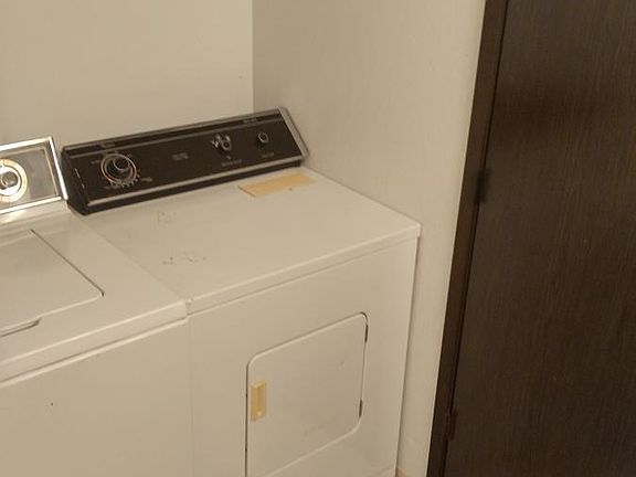 laundry in bathroom