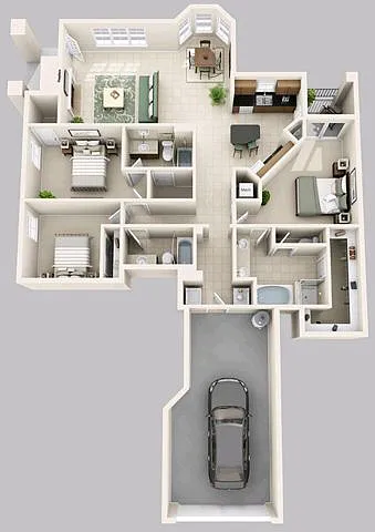 Floor plan C1