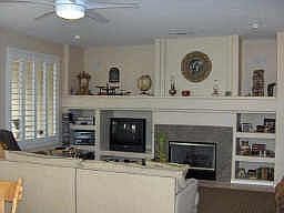Media Wall w/Gas Fireplace & Surround Sound