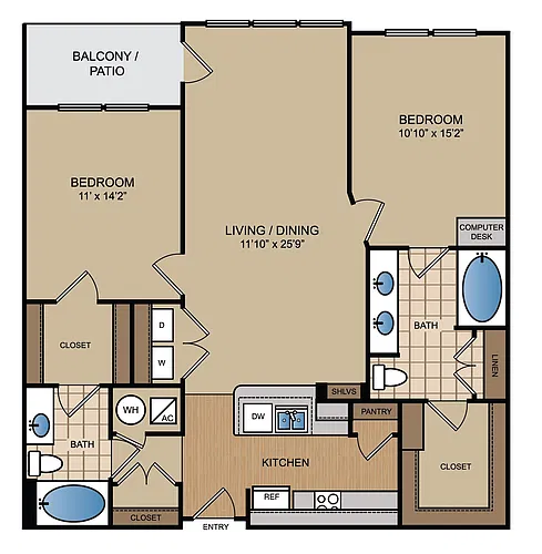 Floor plan C8
