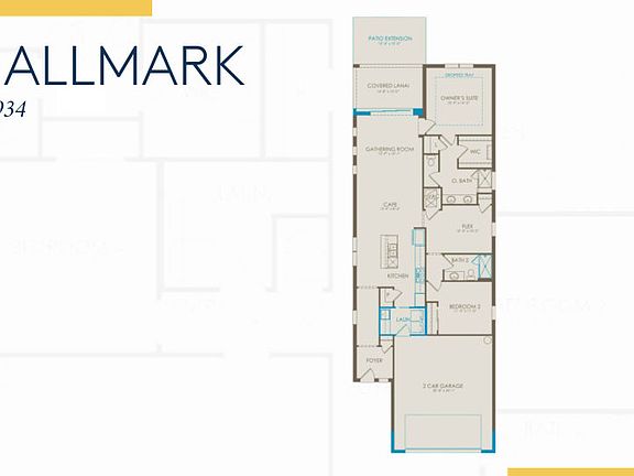Hallmark Quick Move-In Floor Plan