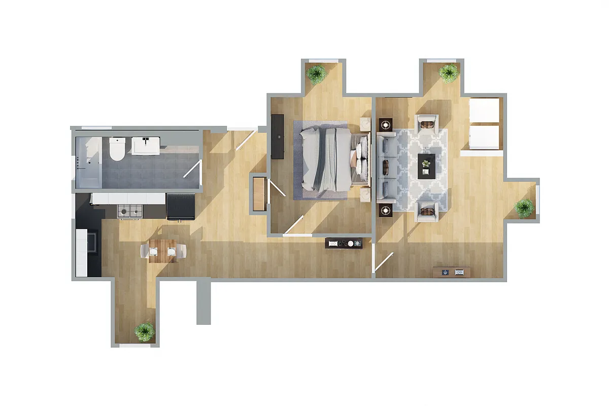 Floor plan 302