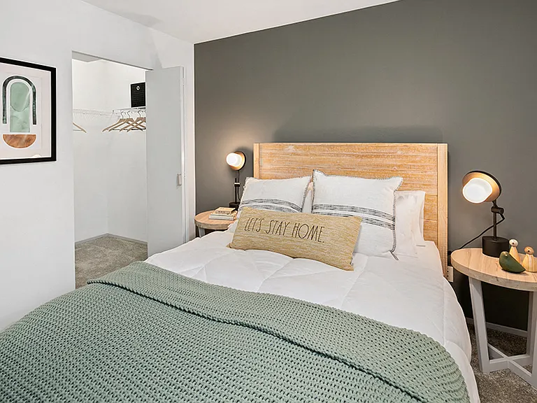 Plentiful closet space in all bedrooms