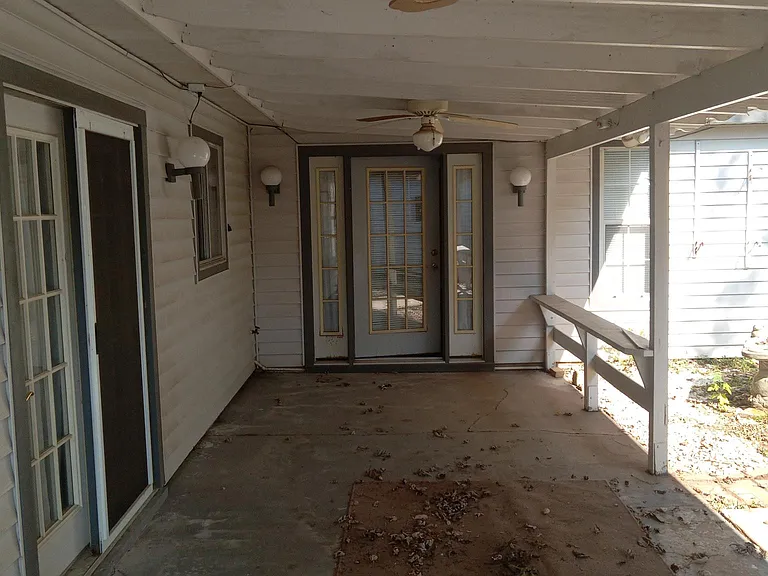 Back patio