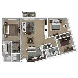 Floor plan D2
