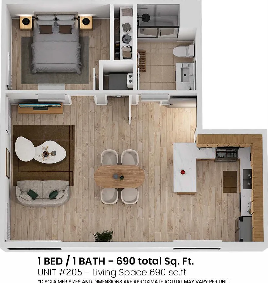 6115 Romaine St - 205 — Photo 1