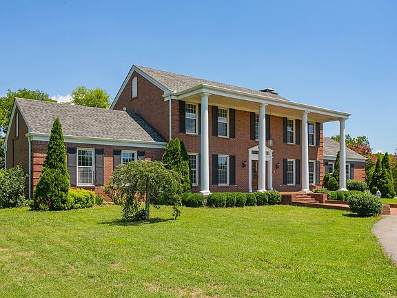 side view of front of home