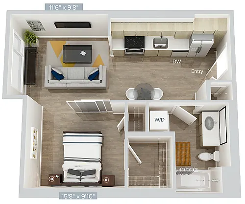 Floor plan A15