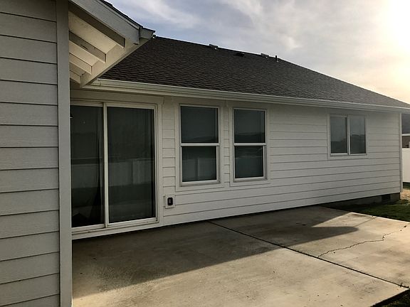Sliding glass door to patio
