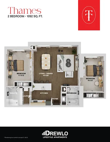 Floor plan 112