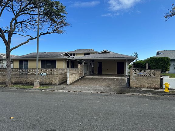 Main home (4 room, 2 bath) is behind the left unit A (1 bed, 1 bath).