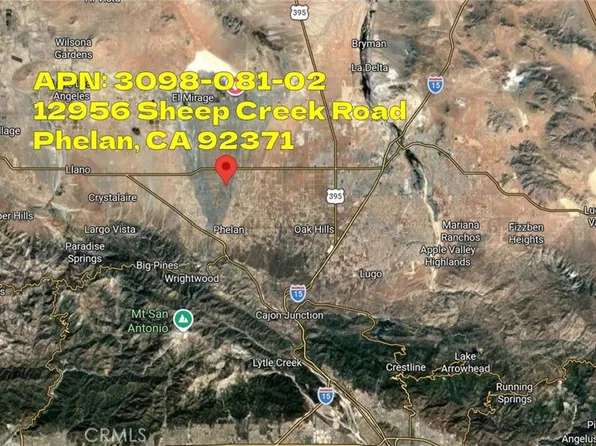 12956 Sheep Creek Rd, Phelan, CA 92371
