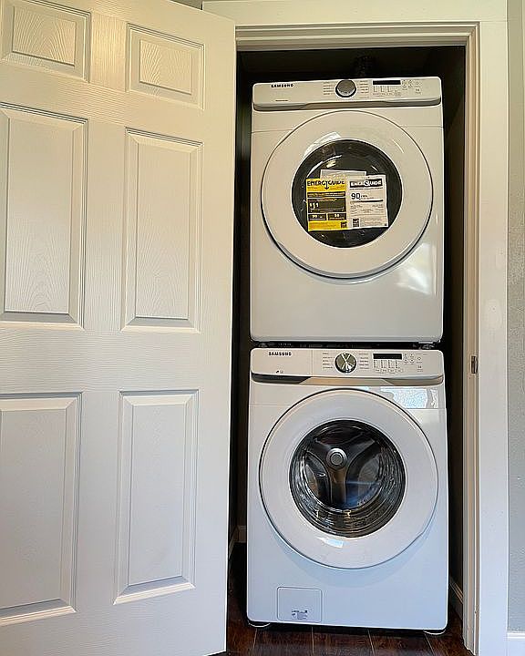 Brand new washer and dryer