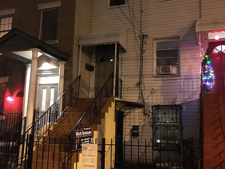 Outside view. Apartment is street level.