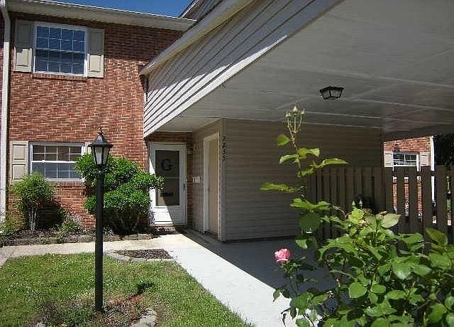 Front View with Carport