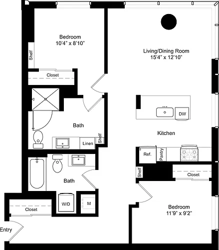 Floor plan B2