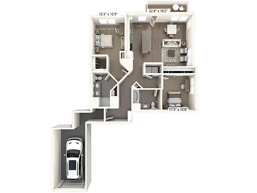 Floor plan b3g1scheme1