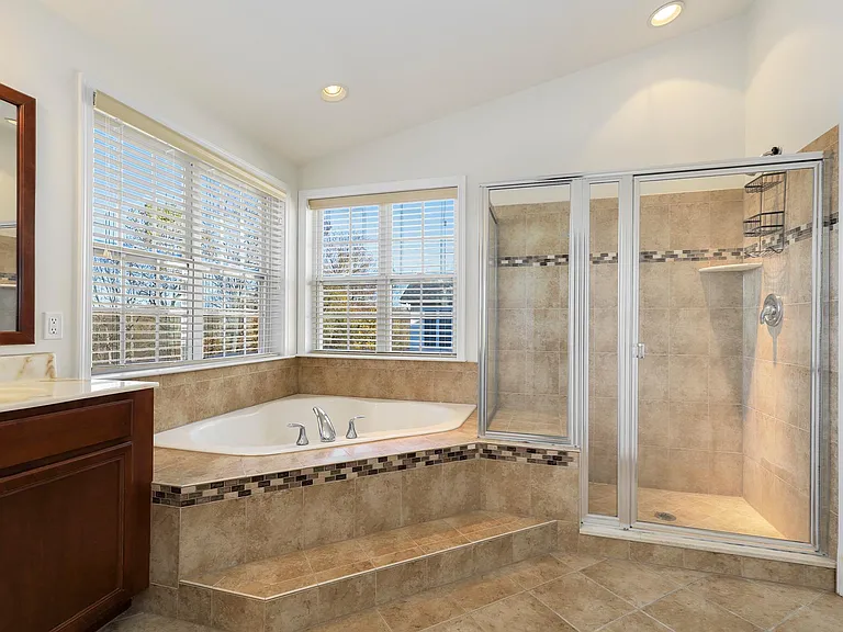 Master bathroom.
