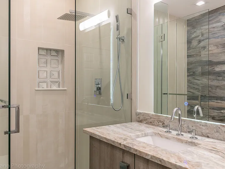 Designer Master Bath with high end finishes