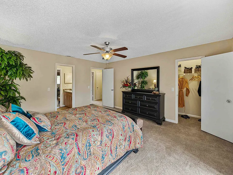 Townhome Primary Bedroom 3