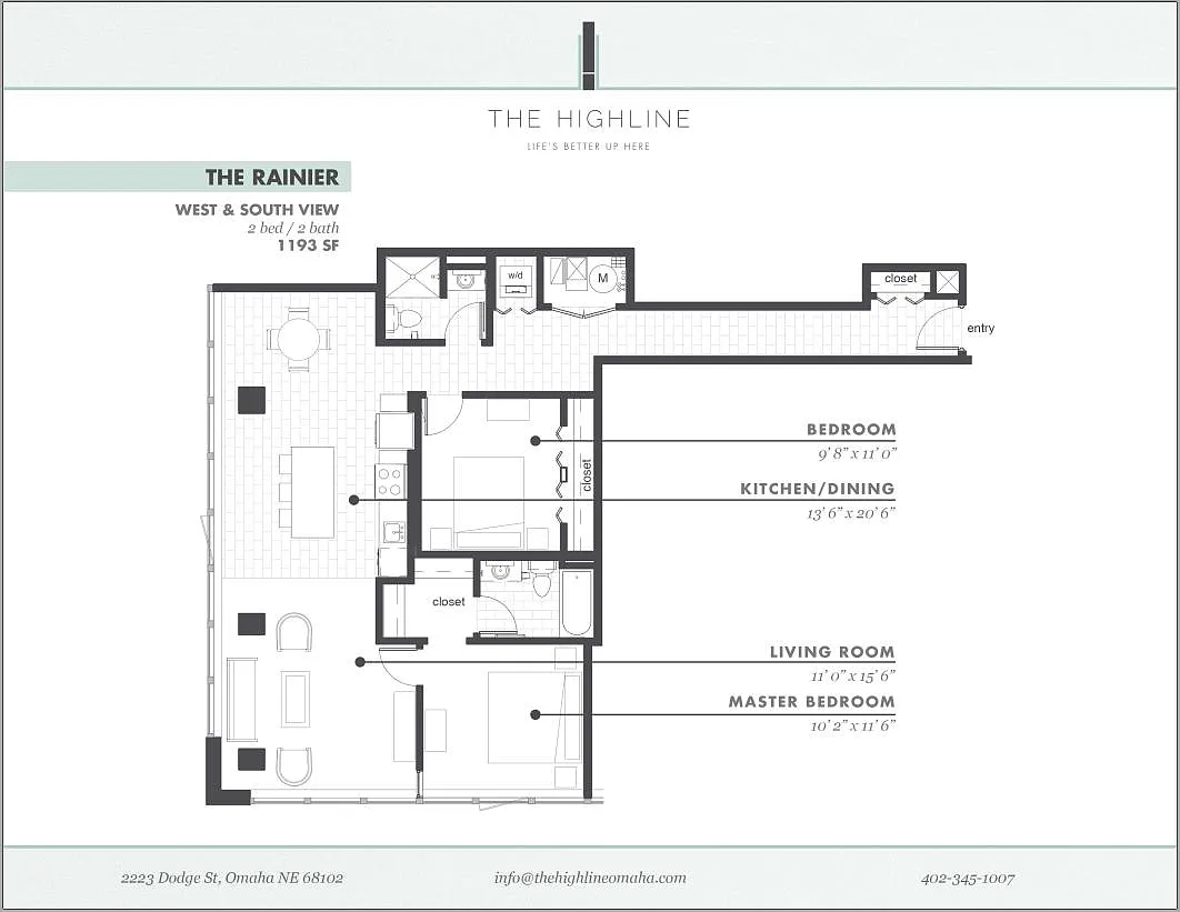 Floor plan Rainier