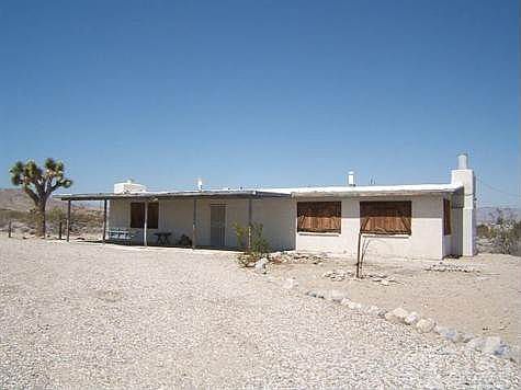 View of house from the front gate.