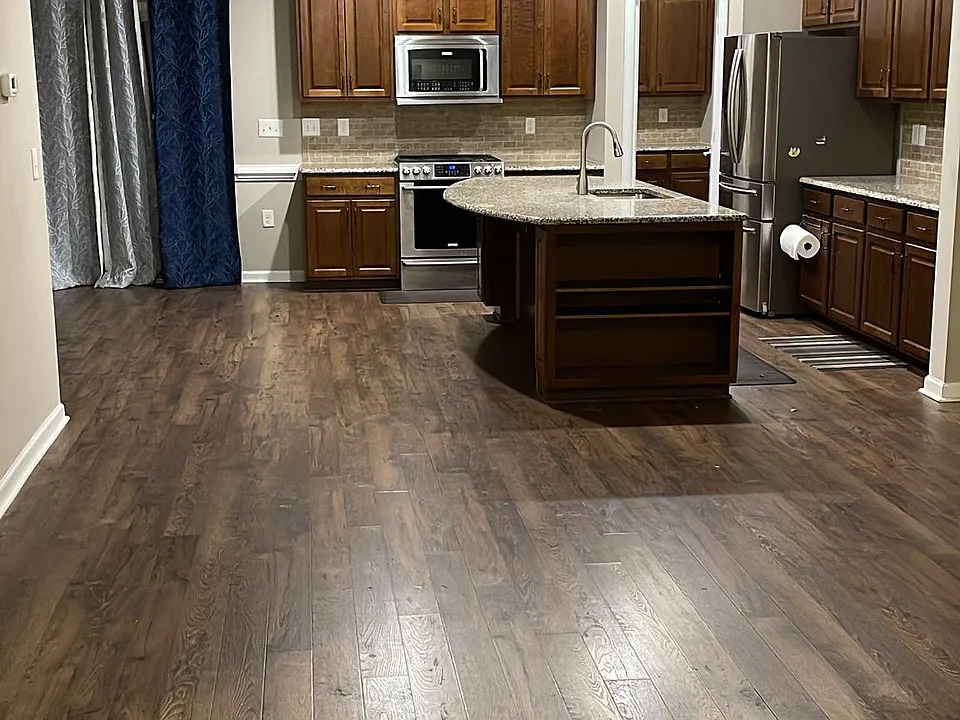 Living and kitchen