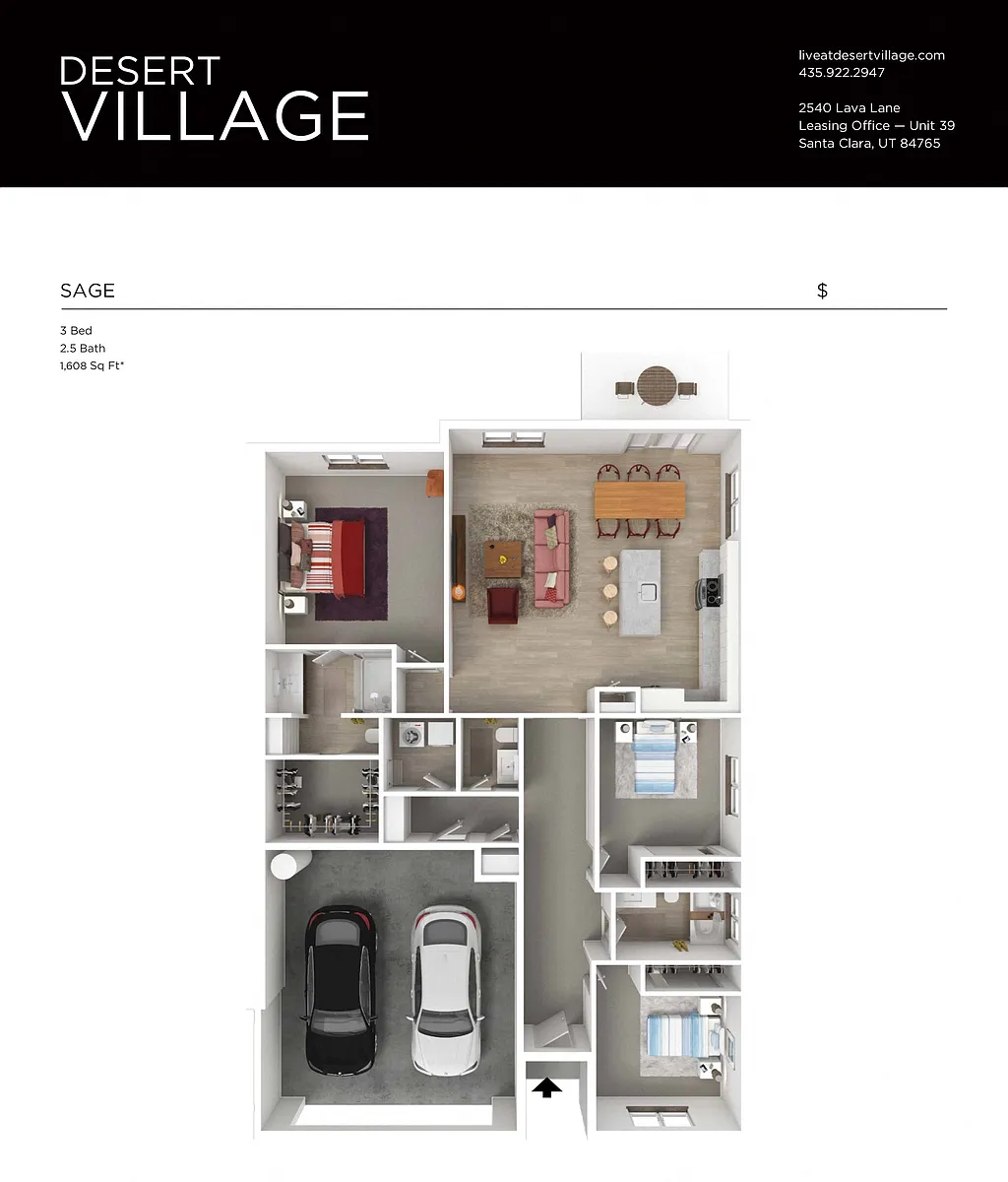 Floor plan Sage