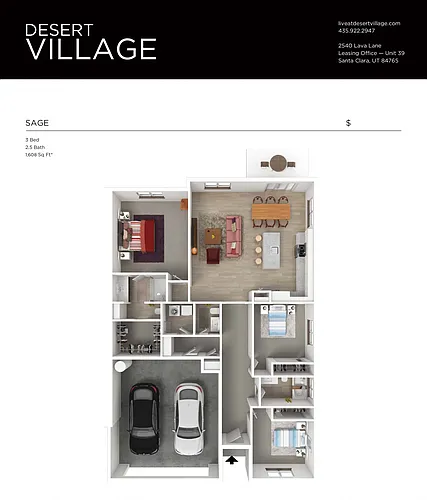 Floor plan Sage