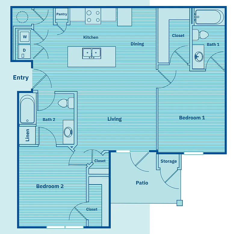 Floor plan B1