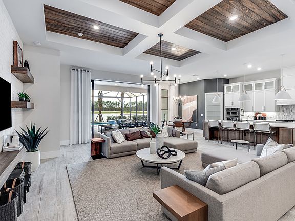 Opulent gathering room