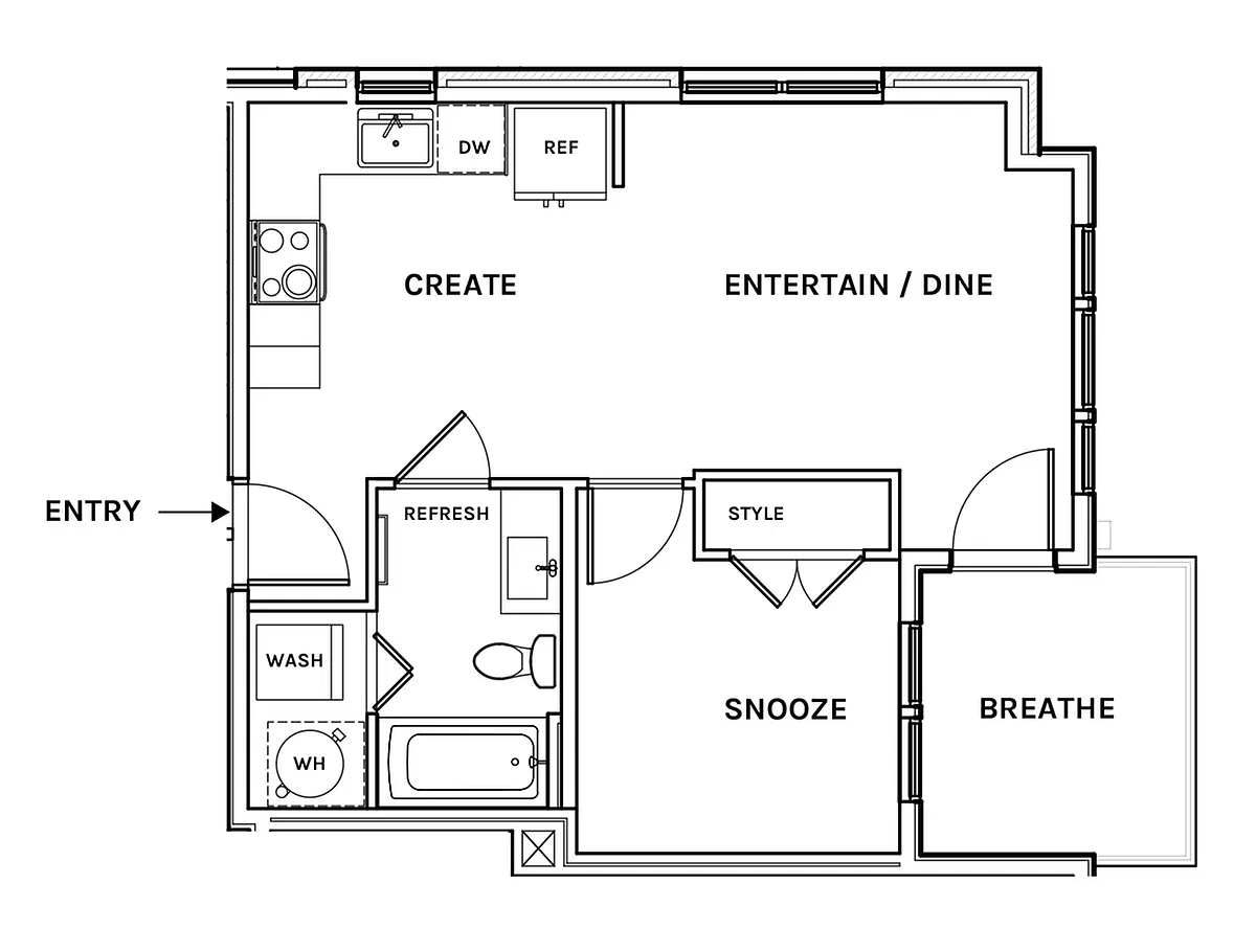 Floor plan A8