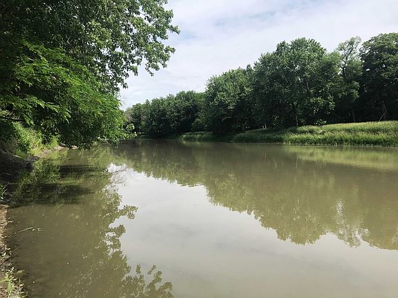 Downstream from canoe launch
