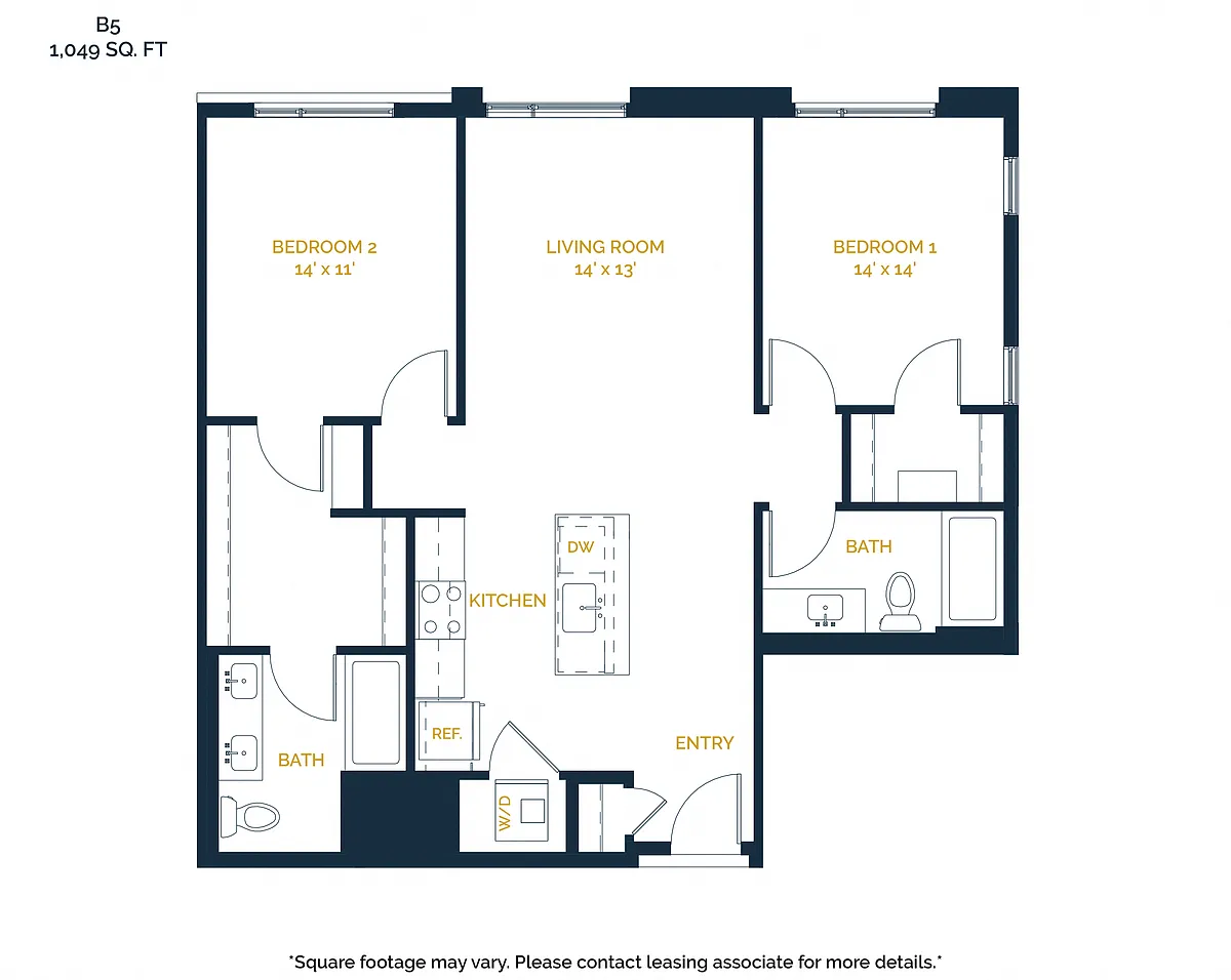 Floor plan B5
