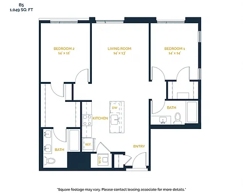 Floor plan B5