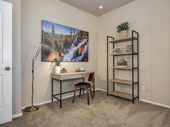 Master bedroom office area