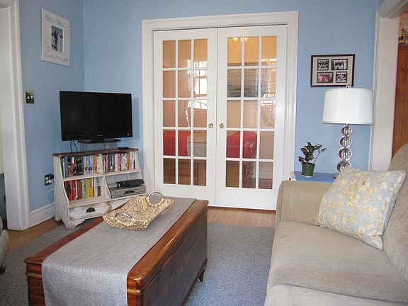 Living Room with door closed