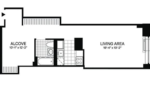 2nd image of 2 Gold St APT 402