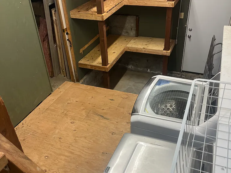 Washer and Dryer in Lower Level