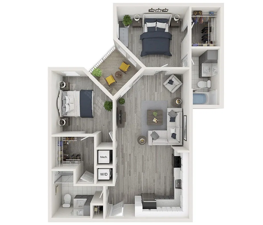 Floor plan The Chuck